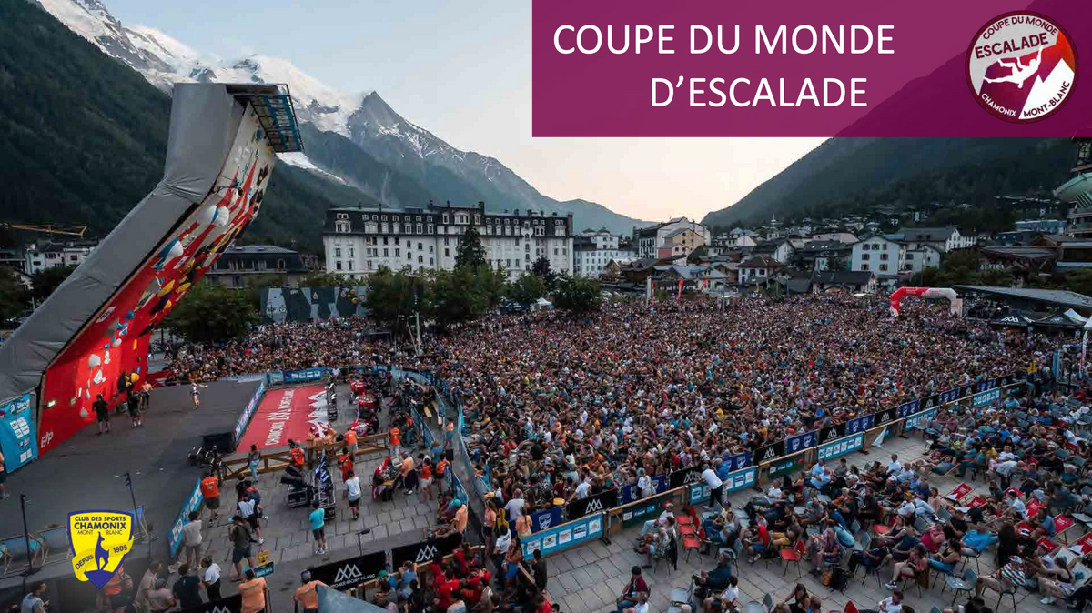 Rupe torna a Chamonix! Coppa del Mondo di Arrampicata – 11, 12 e 13 luglio 2025