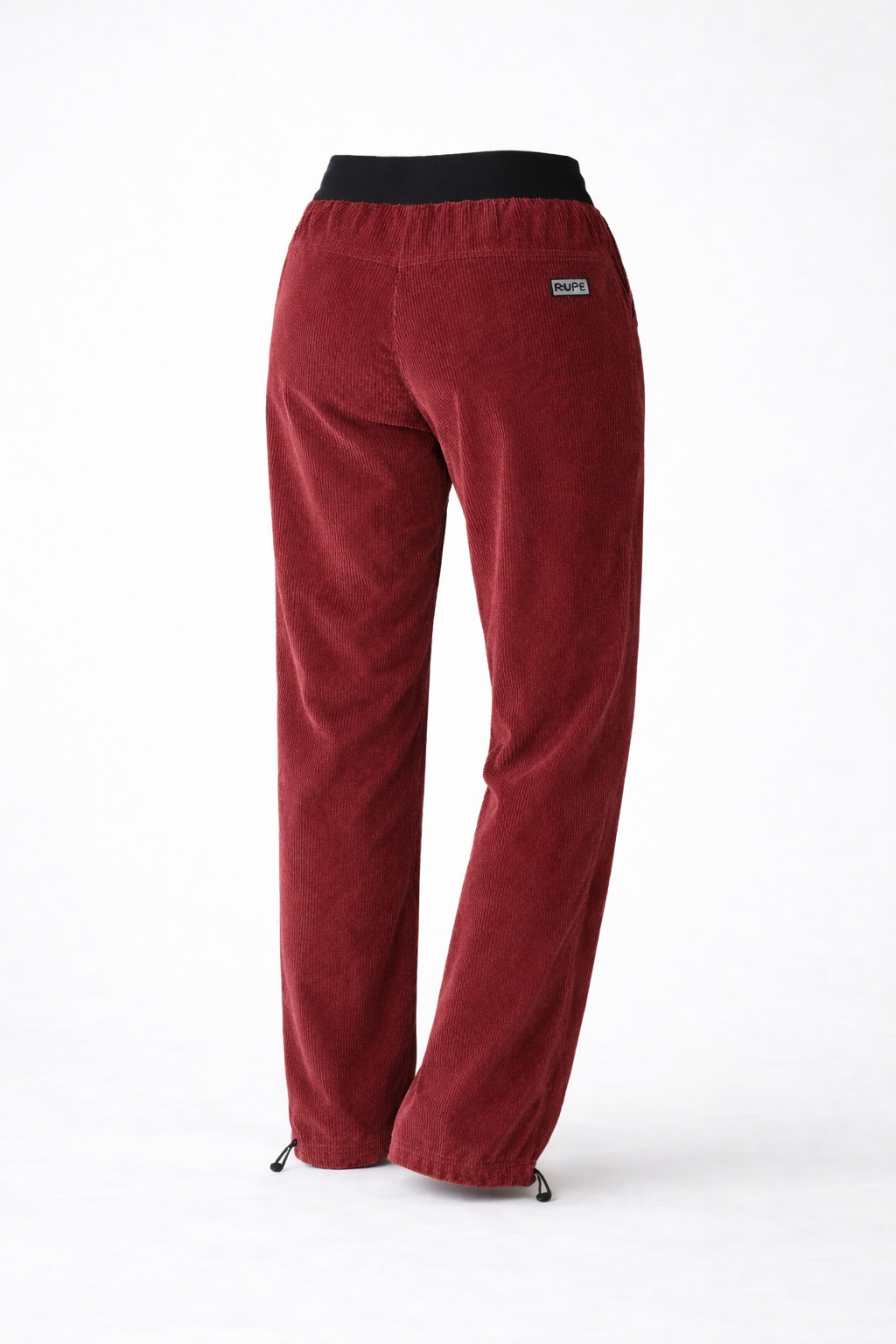 Pantalone Velluto RILA Donna - Colore Bordeaux - Vista posteriore - Rupe