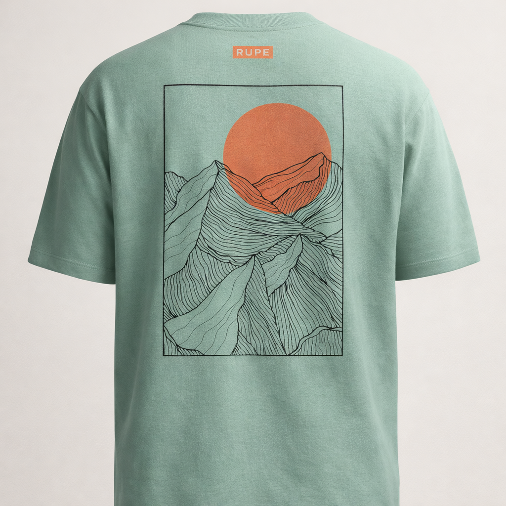 T-Shirt aus Baumwolle – Herren – Dark Mint