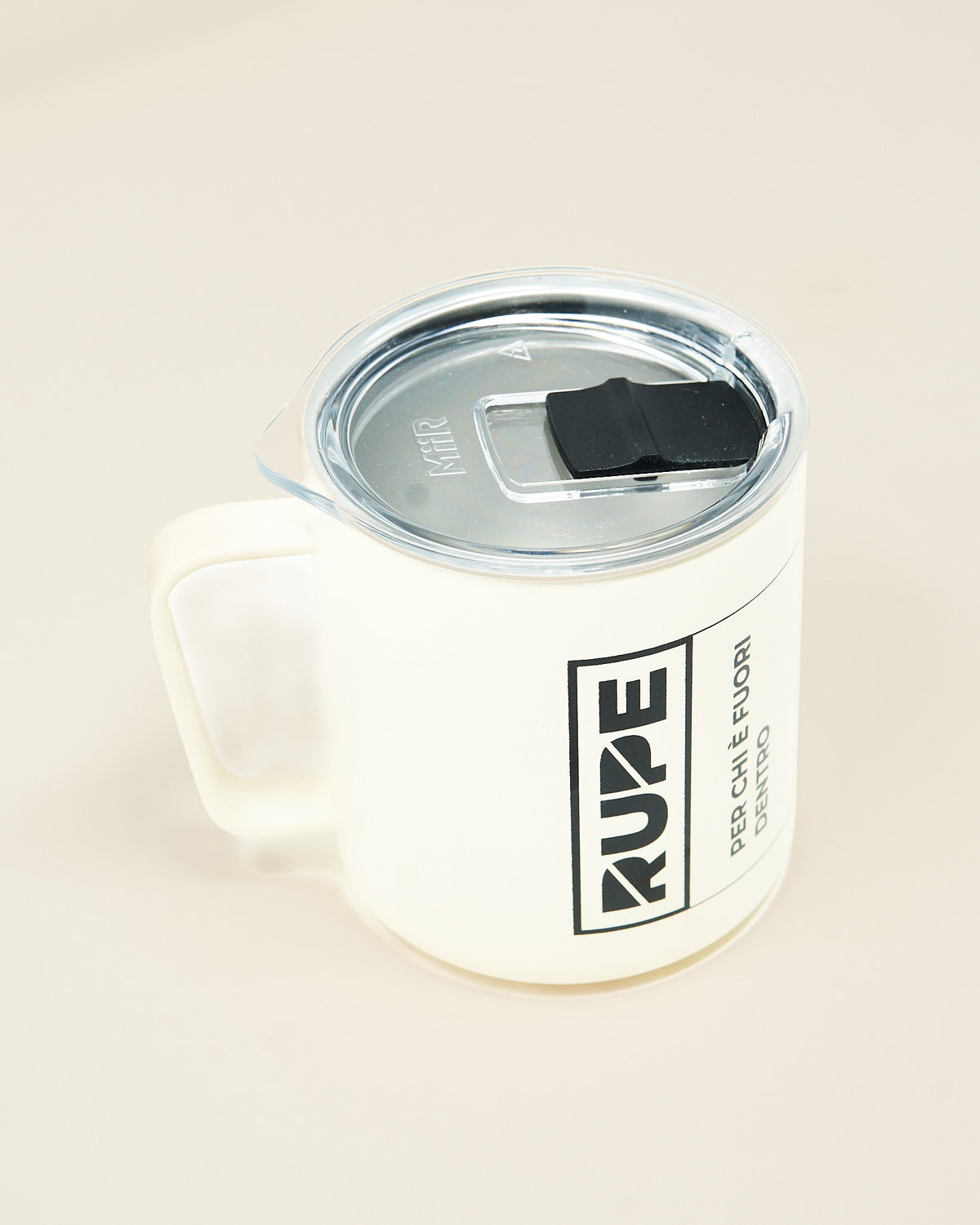 MIIR Sandsteinweiß Camp-Becher