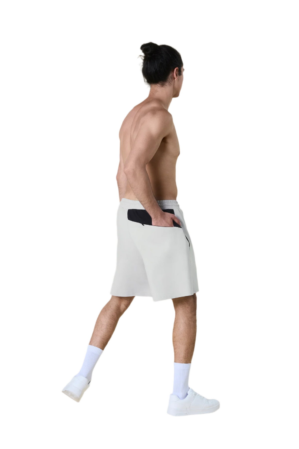 Herren-Shorts – Hellgrau