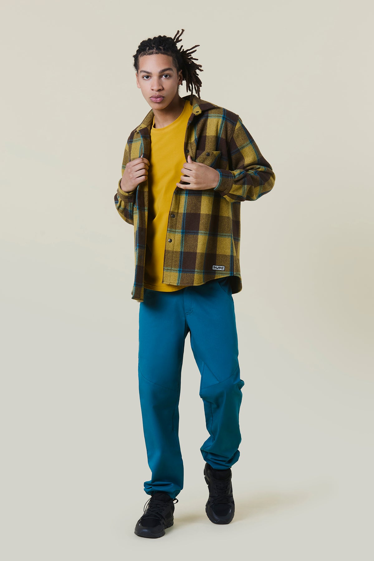 checked shirt