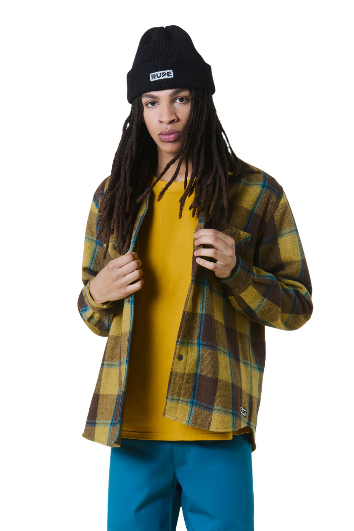 Ovino Rupe Beanie Hat by Brazz - Black