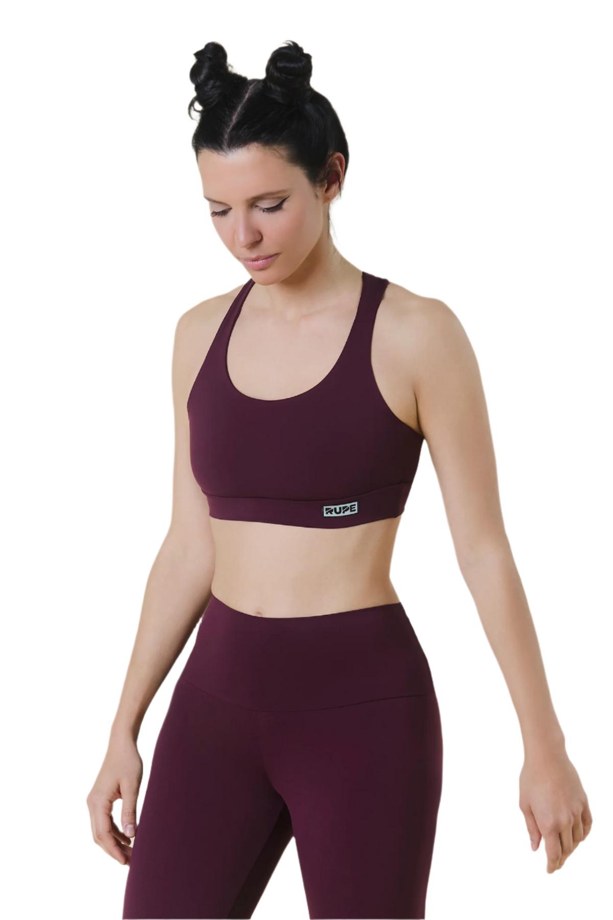 Monochrome Braided Sports Top - Ladder-Proof