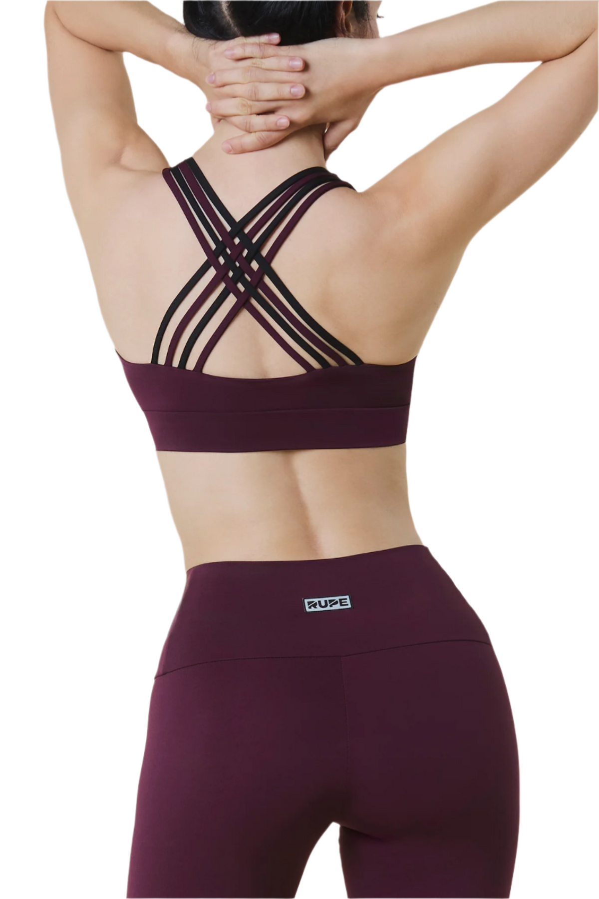 Monochrome Braided Sports Top - Ladder-Proof