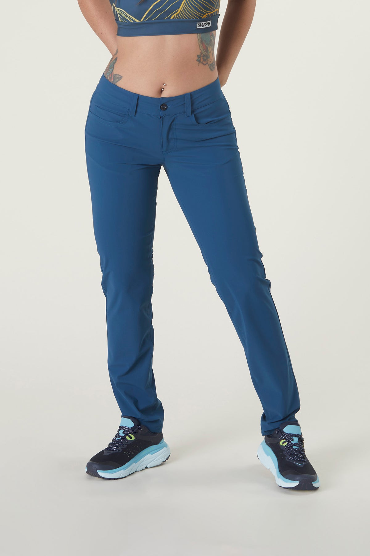 Ottanio - Women's Elegant Jeans-Cut Trousers