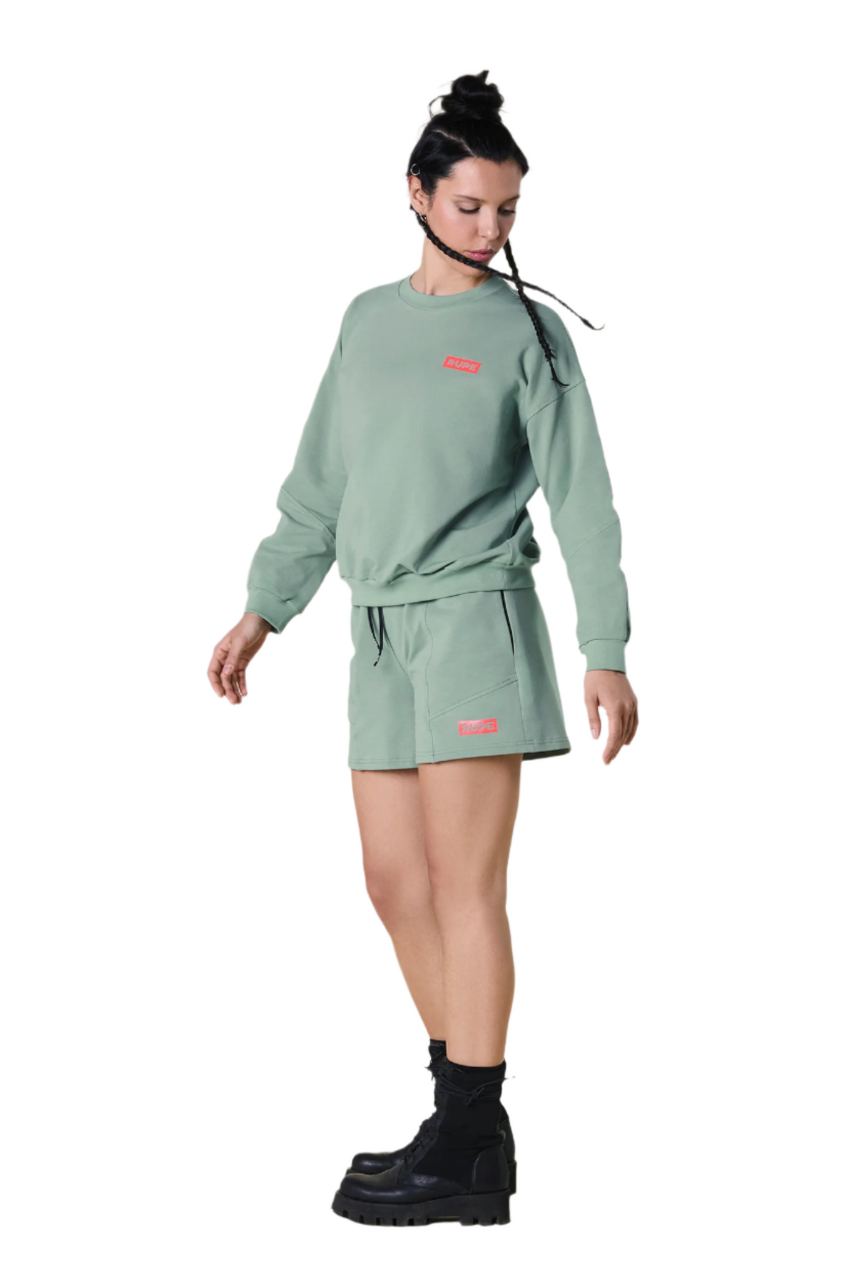 Leichtes Damen-Sweatshirt – Dark Mint