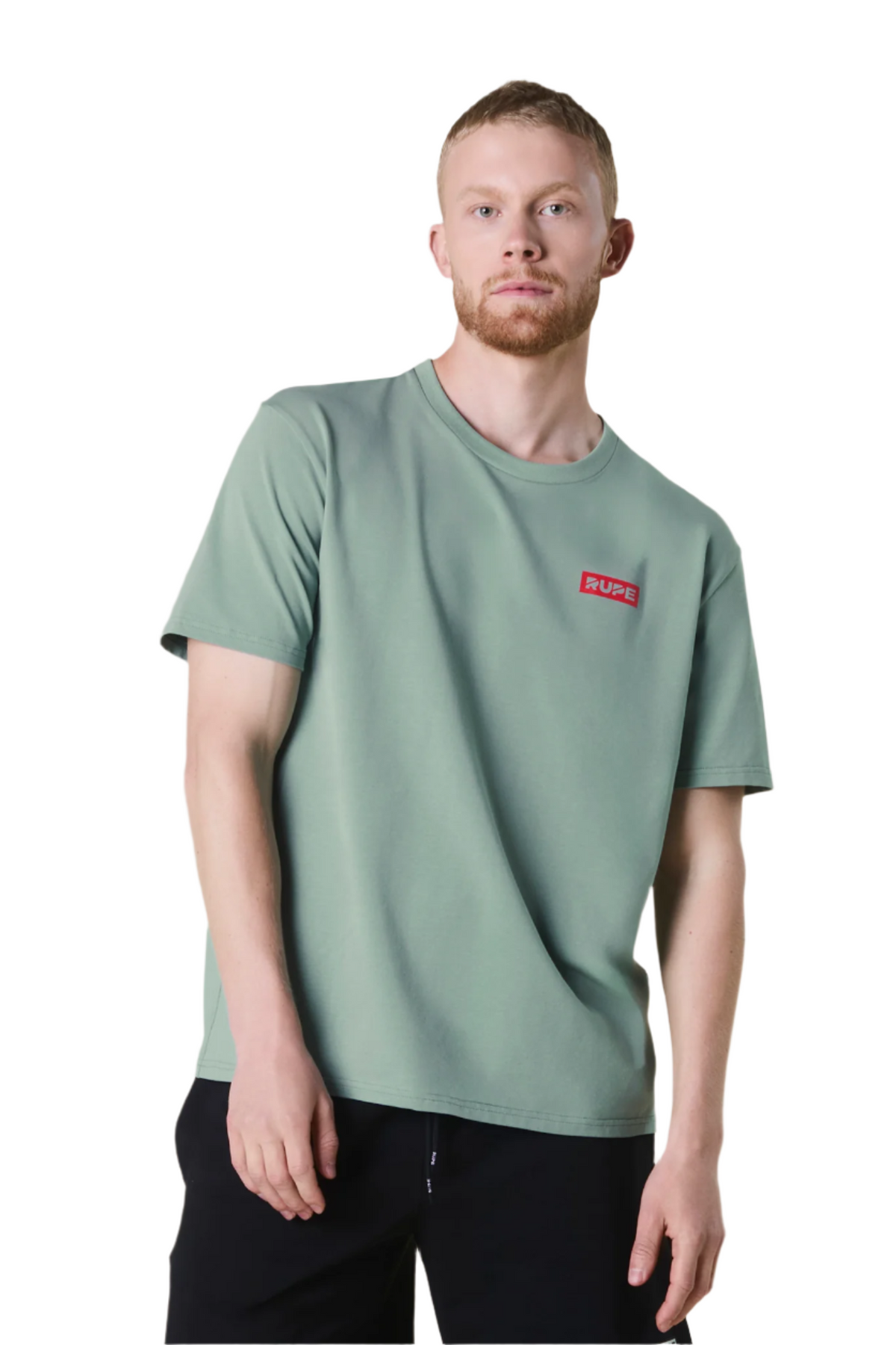 T-Shirt aus Baumwolle – Herren – Dark Mint
