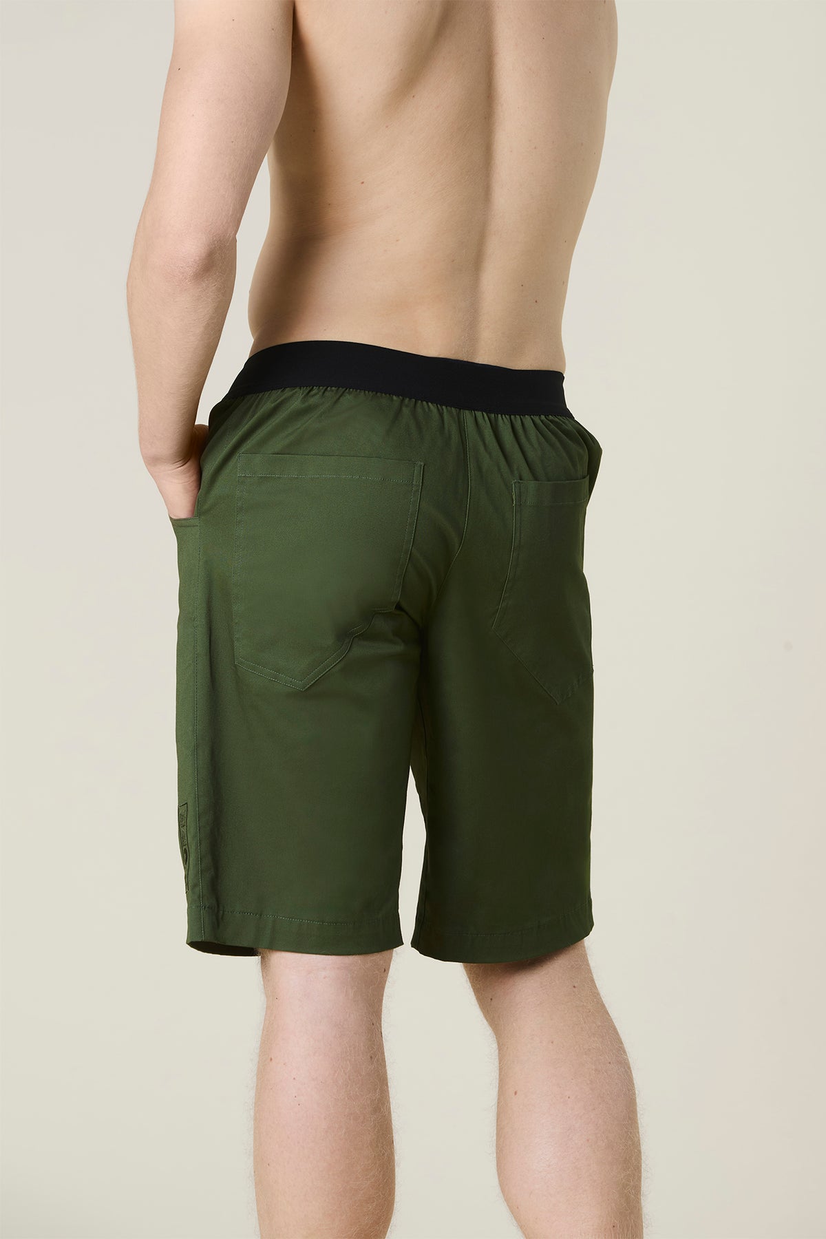 Kurze Kletterhose Karakorum Grün - Herren