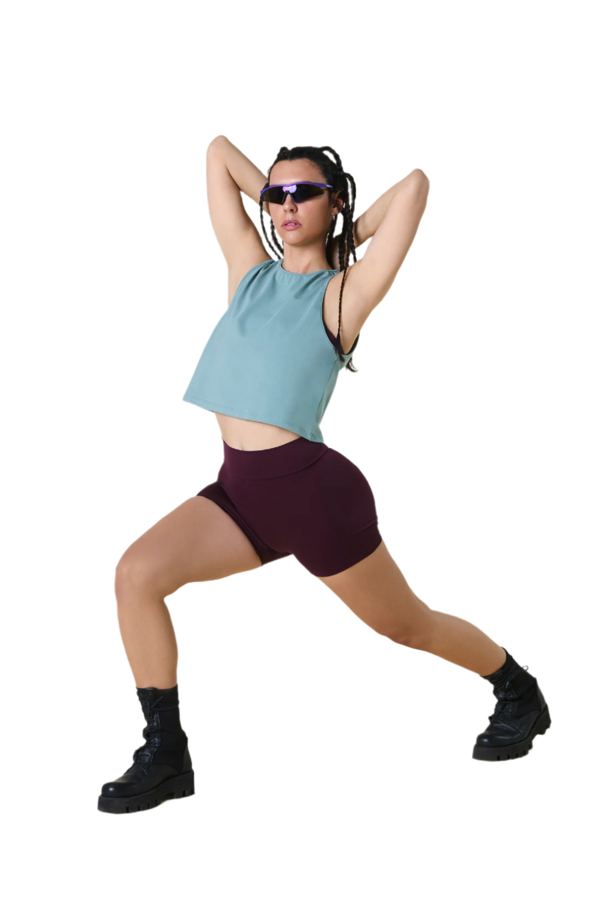 Women's Culotte Shorts - Bordeaux