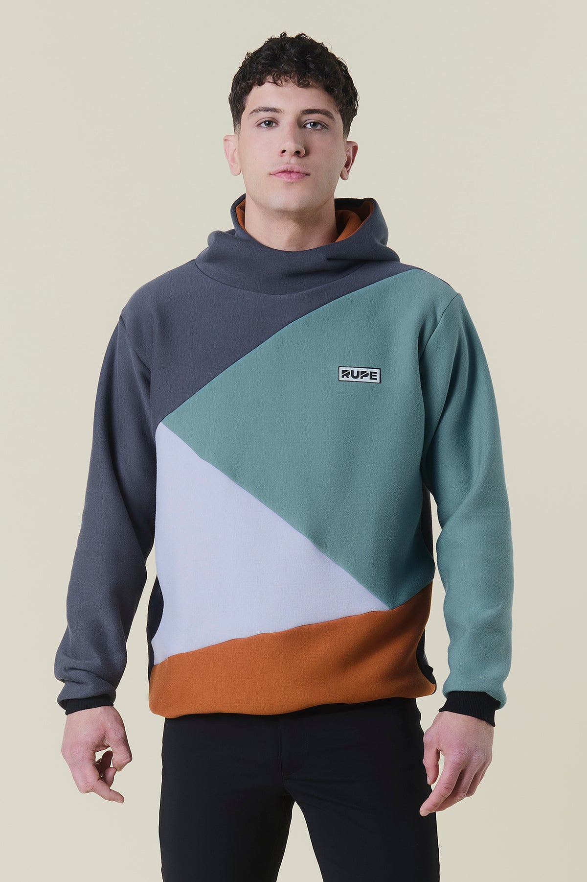 Felpa cappuccio uomo
