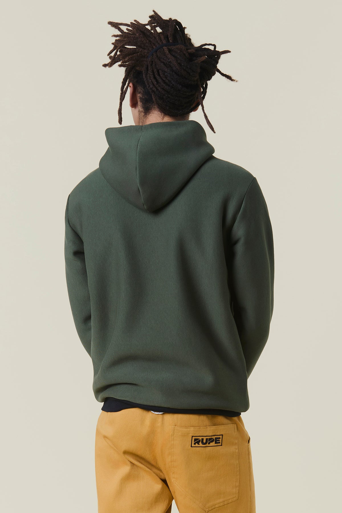 CRACK - Full Zip Hoodie - Unisex - Army Green