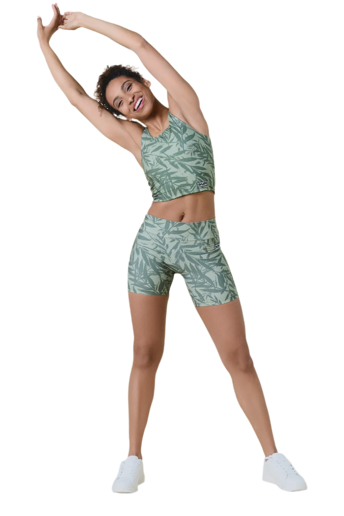 Women's Technical Shorts – Bamboo Print