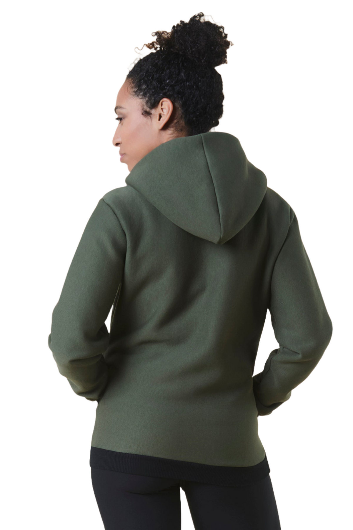 CRACK – Zip-Hoodie – Damen – Army Green