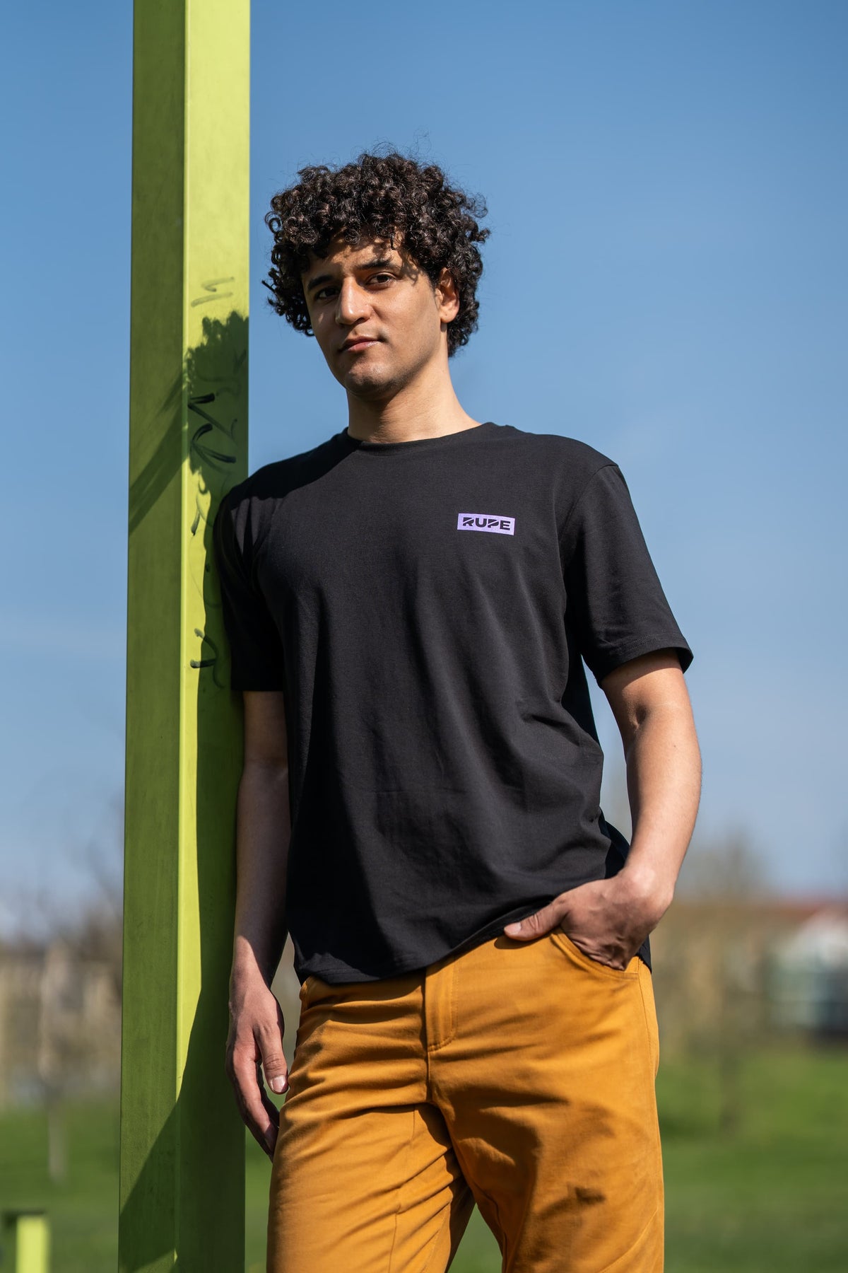 Pirenei – Kletterhose Herren – Ocker