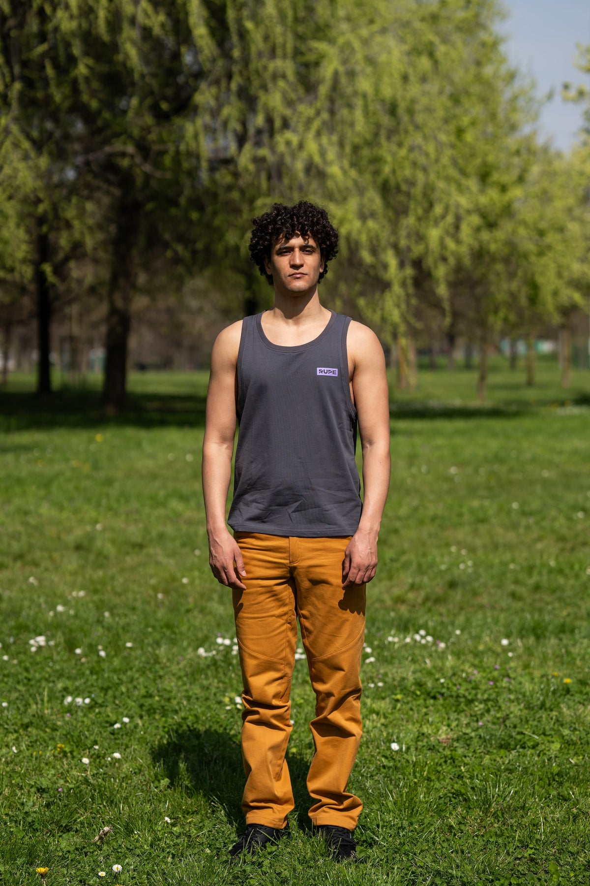 Men's Tank Top - Anthracite Purple | Rupe