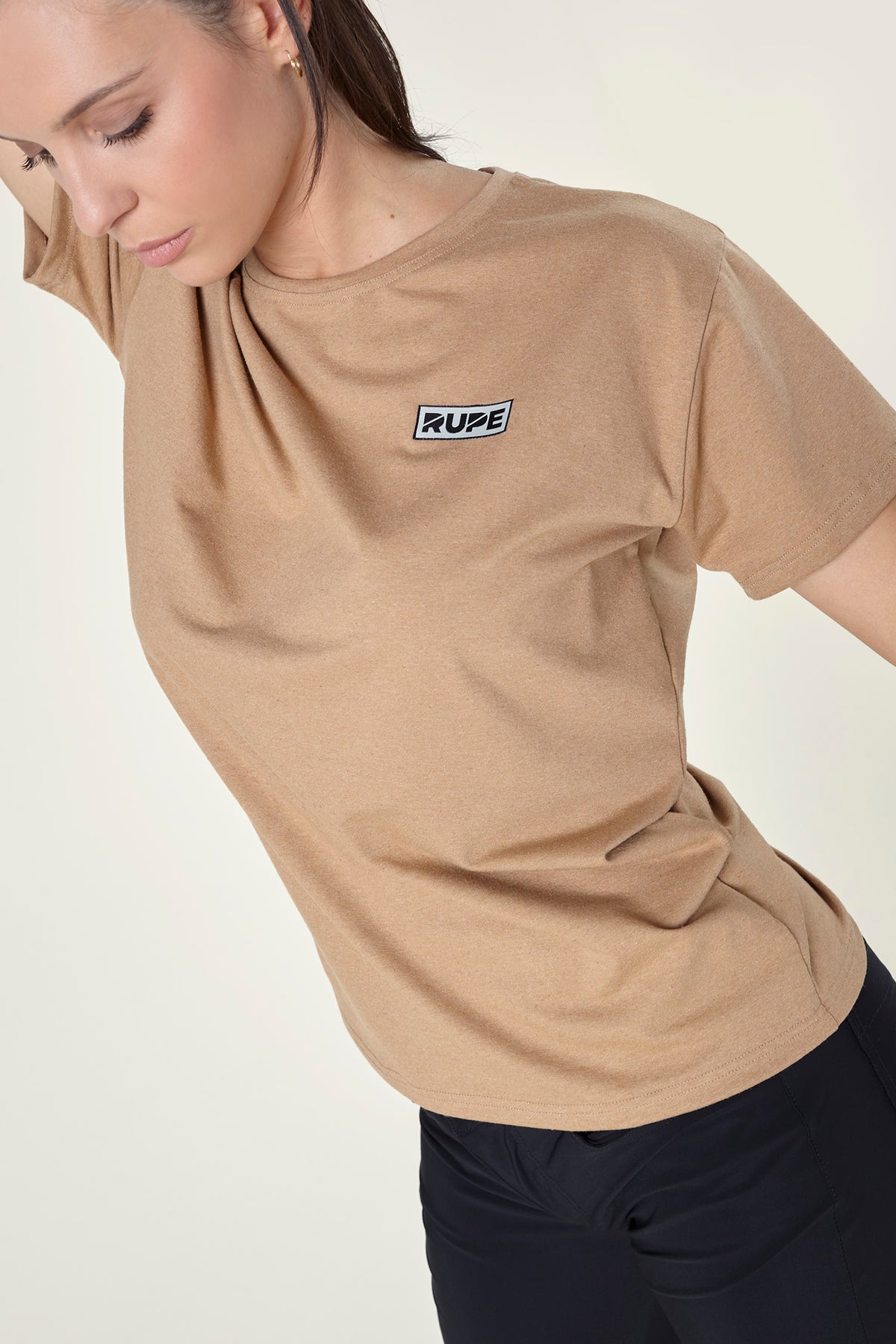 T-Shirt Pomice Tabak - Unisex