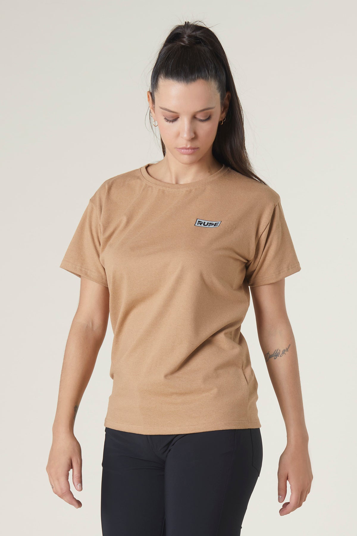 T-Shirt Pomice Tabak - Unisex